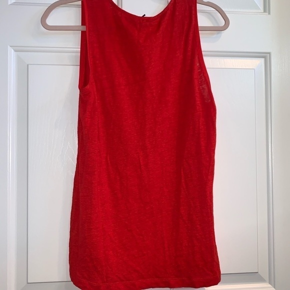 Banana Republic Red Tank Blouse - Picture 3 of 3